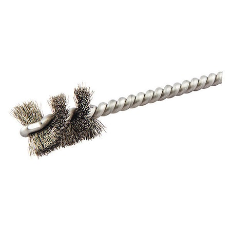 Single Spiral Tube Brush, 3/4 dia.