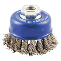 Cup Brush, Knotted, 2-3/4" dia., Arbor Hole