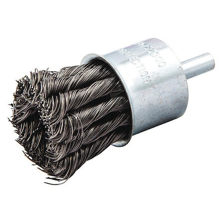 End Brush, Twisted, 1-1/8" dia., 22000 rpm