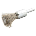 End Brush, Crimped, 1/2 dia., 25000 rpm