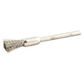 End Brush, Crimped, 1/4 dia., SS