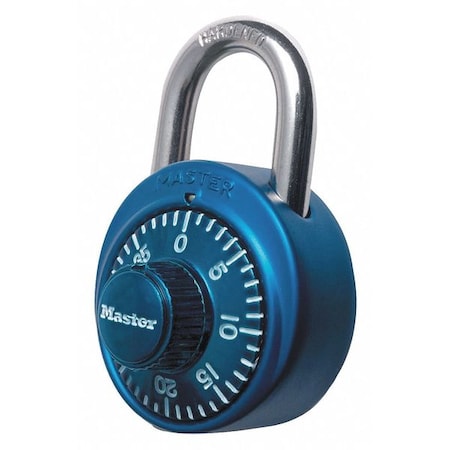 Combination Padlock, Number of Dials 1