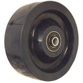 Caster Wheel, 4" Wheel Dia., Green Wheel