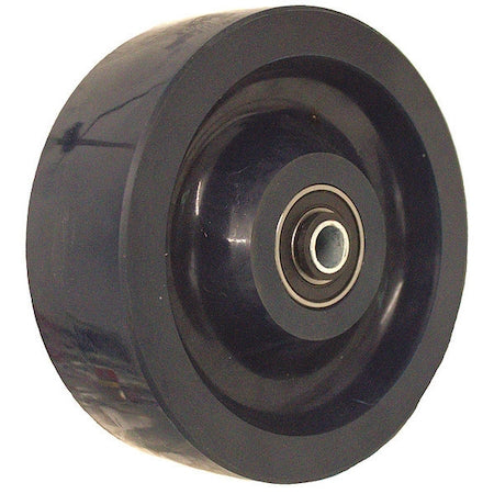 Caster Wheel, 6" Wheel Dia., Green Wheel