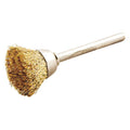 Cup Brush, Crimped, 5/8" dia., Shank