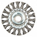 Wire Wheel Brush, Knotted, Carbon Steel