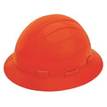 Hard Hat, Americana, Polyethylene, 4 Point Pinlock, Type 1, Class E, Hi-Vis Orange