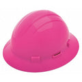 Hard Hat, Americana, Polyethylene, 4 Point Pinlock, Type 1, Class E, Hi-Vis Pink