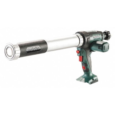 Caulk Gun, Green/Black/Silver, 20 oz Capacity, 18V DC