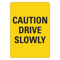 Traffic Sign, 14 in Height, 10 in Width, Plastic, Vertical Rectangle, English