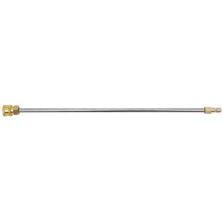 Wand, Quick-Connect, Stainless Steel, L-18"