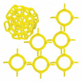Plastic Chain Kit, Yellow, 4 ft Length, Unfinished