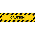 Anti-Slip Floor Sign, 6 in H, 24 in W, Vinyl, Horizontal Rectangle, English, FS-624-207