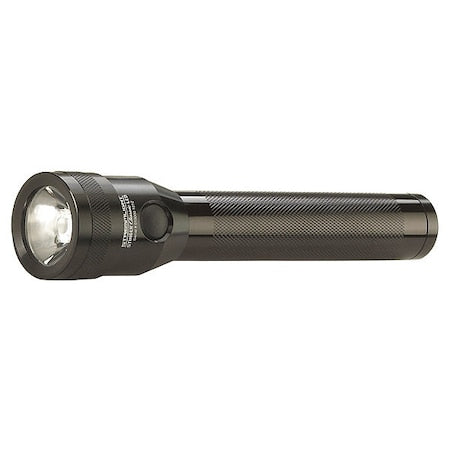 Black Rechargeable LED Industrial Handheld Flashlight, NiMH 3.6V, 500lm