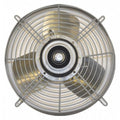 Guard Mounted Exhaust Fan, Blade 12" Dia.