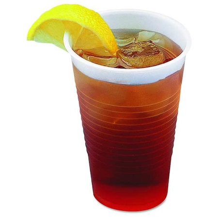 Translucent Plastic Cold Cups, 5 oz, PK2500