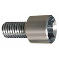 5/16"-18 Socket Head Cap Screw, Socket, Plain 18-8 Stainless Steel, 1-1/2 in Length