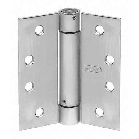 Spring Hinge, Steel, Door Leaf 1-5/8"W
