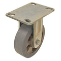 Plate Caster, 660 lb. Load Rating, Rigid