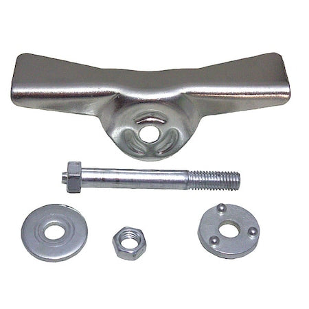 Caster Brake Kit, Zinc Plated, Side Cam