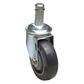 Stem Caster, 325 lb. Load, Gray Wheel