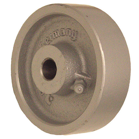 Caster Wheel, 440 lb. Load, Silver Wheel