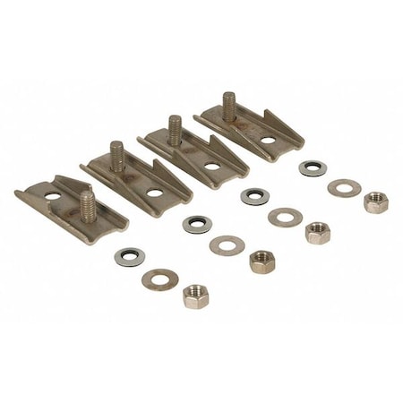 Mounting Foot Kit, 1.50" H, 6.00" W