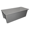 Stack & Nest Storage Container, 37.4 gal, 42-1/2 in L x 20 in W x 14-1/4 in H, Gray