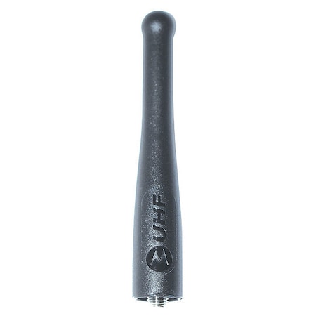 Antenna, 3-1/2 L, Rubber/Plastic