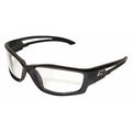 Kazbek, Safety Glasses, Anti-Fog, Anti-Static & Anti-Scratch, Clear Lens, Black Frame, Full-Frame