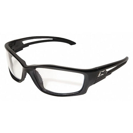 Kazbek, Safety Glasses, Anti-Fog, Anti-Static & Anti-Scratch, Clear Lens, Black Frame, Full-Frame