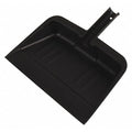 Portable Dustpan, Black, 12-1/4" L