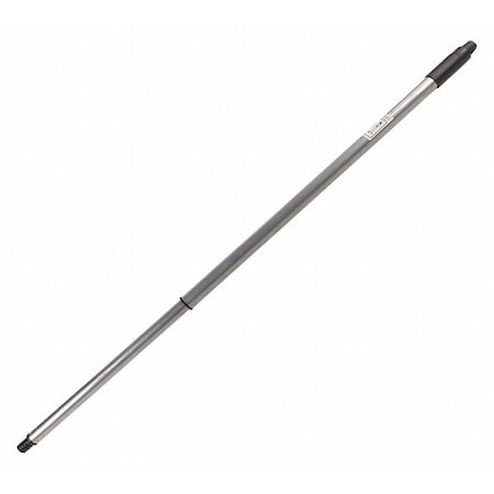 Removable Broom Head, Silver, 1" L