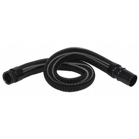 Vacuum Hose, 1-1/2" dia., 6 ft. L, Black
