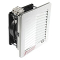 Standard Square Axial Fan, 115V AC, 1 Phase, PBT Plastic, 4 11/16 in W.
