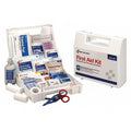 First Aid Kit and Housing, Plastic 109 Components, 25 People Served
