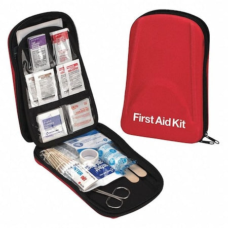 First Aid Kit and Housing, Fabric 85 Components, 1 People Served