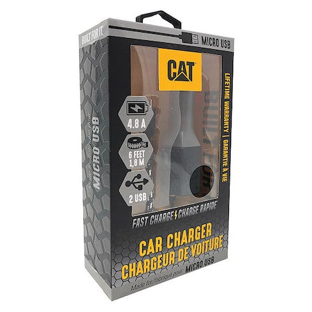 USB Car Charger, Charges Up To 3 Devices
