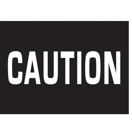 Sign Panel, Wall, Light Message CAUTION
