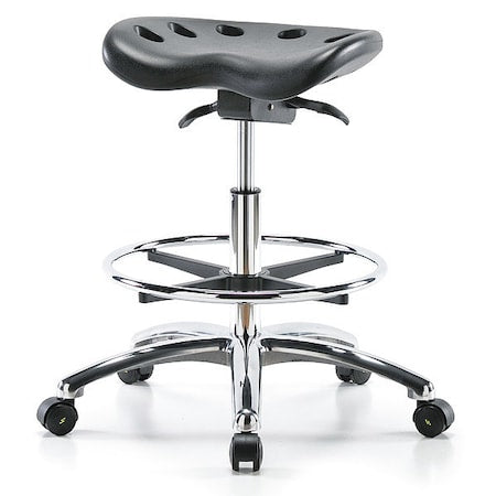 ESD Pneumatic Stool, 300 lb. wt. Cap.