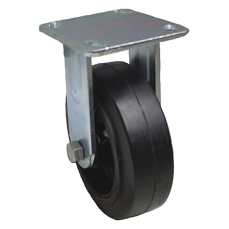NSF-Listed Plate Caster, 600 lb. Ld Rating, Roller