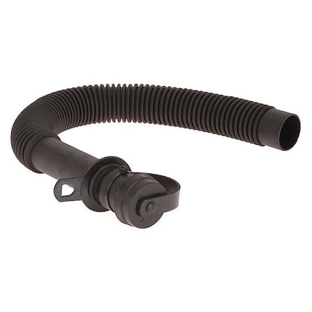 Drain Hose, Black, Plastic, 28 in, 32 in, 36 in