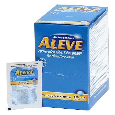 Aleve(R) Naproxen, Tablet, 220mg, PK50
