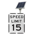 LED Traffic Sign, Text, Speed Limit 15