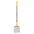 Ensilage Fork, 10 Tines, Wood Handle