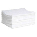 Sorbent Pad, 15 gal, 15 in x 19 in, Oil, White, 100 PK