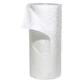 Sorbent Roll, 63 gal, 30 in x 150 ft, Oil, White, Polypropylene