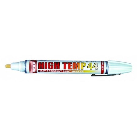 Industrial Marker, Medium Tip, White Color Family, Paint
