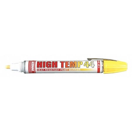 Industrial Marker, Medium Tip, Yellow Color Family, Paint