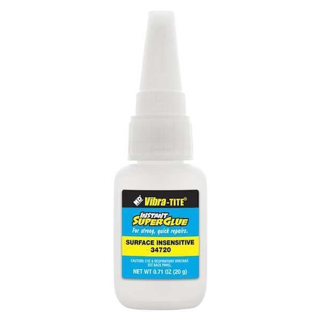 Instant Adhesive, 347 Series, Clear, 1 oz, Bottle